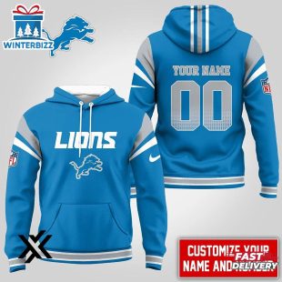 Custom Name Number Detroit Lions NFL 3D Shirt For Fans