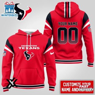 Custom Name Number Houston Texans NFL 3D Shirt For Fans