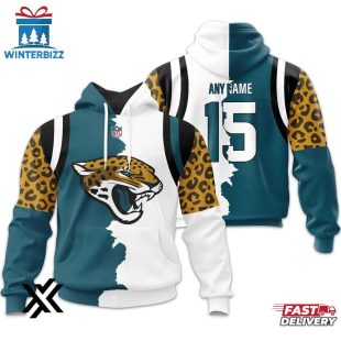Custom Name Number Jacksonville Jaguars Home Mix Away 3D Shirt For Fans
