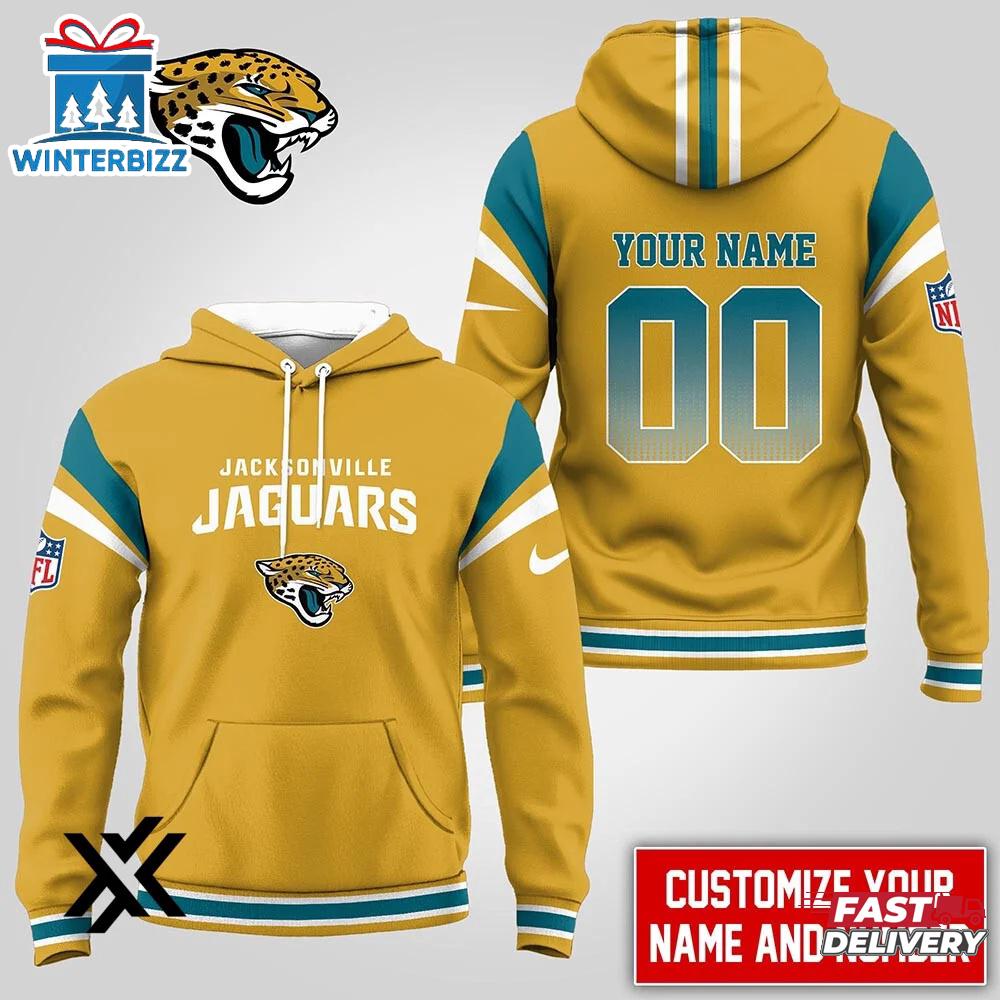Custom Name Number Jacksonville Jaguars NFL 3D Shirt For Fans Custom Name Number Jacksonville Jaguars NFL 3D Shirt For Fans