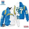 Custom Name Number Los Angeles Chargers Home Mix Away 3D Shirt For Fans 2 Custom Name Number Los Angeles Chargers Home Mix Away 3D Shirt For Fans