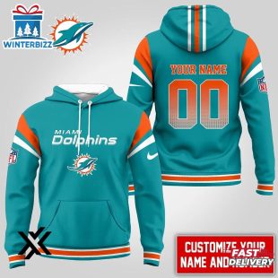 Custom Name Number Miami Dolphins NFL 3D Shirt For Fans