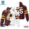 Custom Name Number Washington Commanders Home Mix Away 3D Shirt For Fans 1 Custom Name Number Washington Commanders Home Mix Away 3D Shirt For Fans