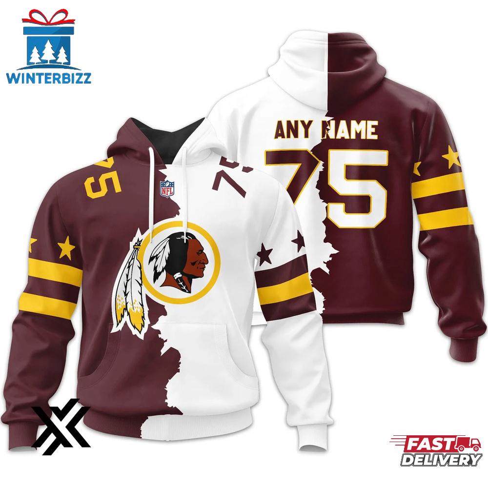 Custom Name Number Washington Commanders Home Mix Away 3D Shirt For Fans Custom Name Number Washington Commanders Home Mix Away 3D Shirt For Fans