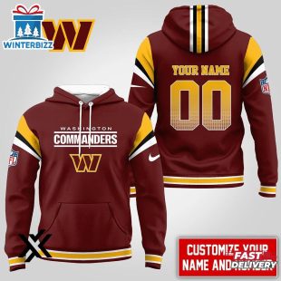 Custom Name Number Washington Commanders NFL 3D Shirt For Fans
