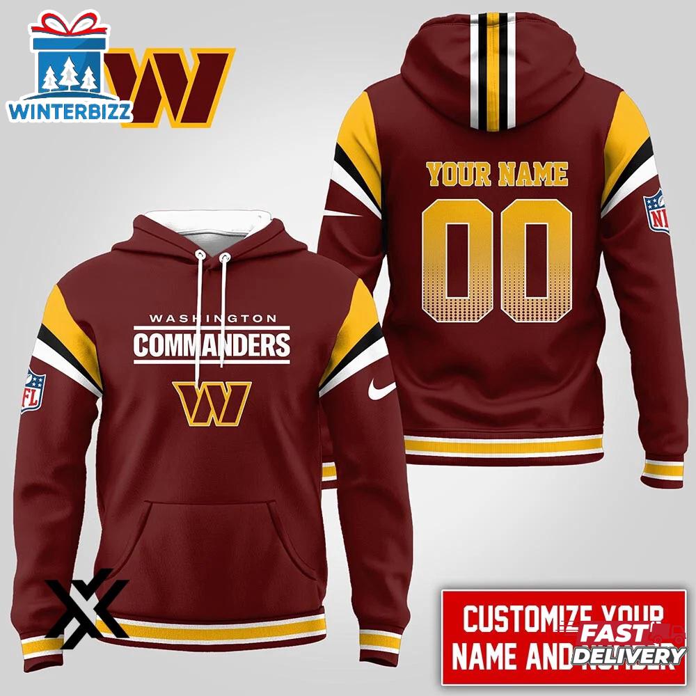 Custom Name Number Washington Commanders NFL 3D Shirt For Fans Custom Name Number Washington Commanders NFL 3D Shirt For Fans