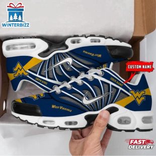 Custom Name West Virginia Mountaineers NCAA Air Max Plus Shoes Gifts For Fan
