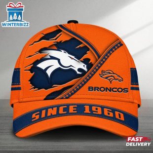 Denver Broncos Since 1960 Classic Baseball Cap For Fans