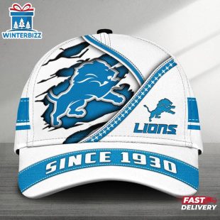 Detroit Lions Since 1930 Classic Baseball Cap For Fans