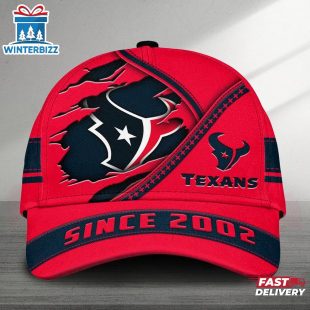 Houston Texans Since 2002 Classic Baseball Cap For Fans