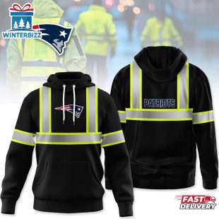 New England Patriots NFL Hi Vis Safety Reflective 3D Shirt For Fans