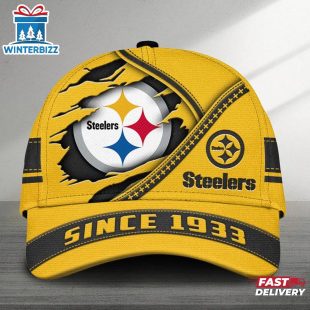Pittsburgh Steelers Since 1933 Classic Baseball Cap For Fans