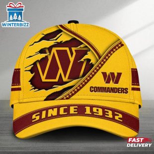Washington Commanders Since 1932 Classic Baseball Cap For Fans