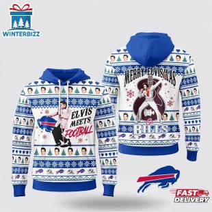 Buffalo Bills NFL Elvis Presley All Over Print 3D Shirt