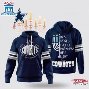 Dallas Cowboys NFL Hanukkah Day All Over Print 3D Shirt
