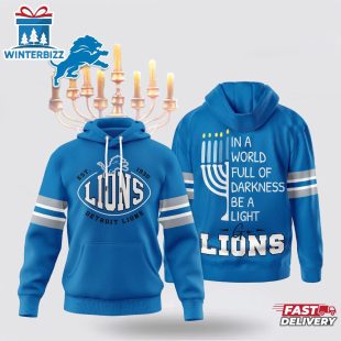 Detroit Lions NFL Hanukkah Day All Over Print 3D Shirt