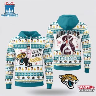 Jacksonville Jaguars NFL Elvis Presley All Over Print 3D Shirt