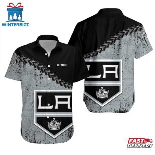 Los Angeles Kings Grunge Style Summer Hawaiian Shirt