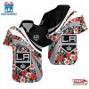 Los Angeles Kings Tropical Hibiscus Summer Hawaiian Shirt