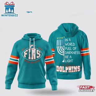 Miami Dolphins NFL Hanukkah Day All Over Print 3D Shirt