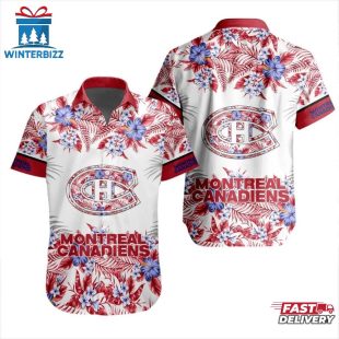 Montreal Canadiens Floral Beautiful Summer Hawaiian Shirt