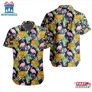 Nashville Predators Flamingo Paradise Summer Hawaiian Shirt