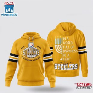 Pittsburgh Steelers NFL Hanukkah Day All Over Print 3D Shirt