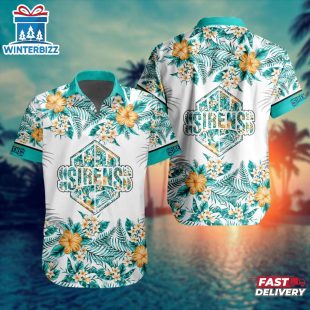 P.W.H.L New York Sirens Hawaiian Shirt For Fans