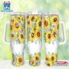 Sunflowers Stainless Steel Tumbler 40Oz With Handle