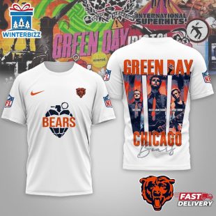 Chicago Bears Premium NFL NFL Green Day X Super Bowl LX 3D Shirt For Fans