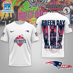 New England Patriots Premium NFL NFL Green Day X Super Bowl LX 3D Shirt For Fans