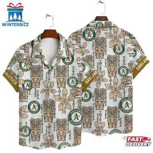 Oakland Athletics Tropical Tiki Summer Hawaiian Shirt