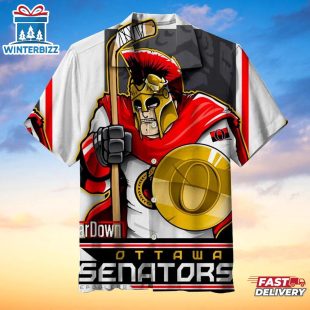 Ottawa Senators Warrior Spirit Summer Hawaiian Shirt