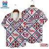 Philadelphia Phillies Quilt Patch Summer Hawaiian Shirt