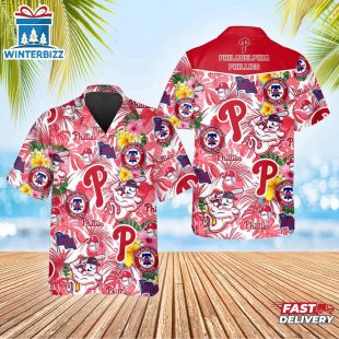 Philadelphia Phillies Tropical Vibes Summer Hawaiian Shirt