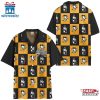 Pittsburgh Penguins Checkerboard Classic Summer Hawaiian Shirt 3 Pittsburgh Penguins Checkerboard Classic Summer Hawaiian Shirt
