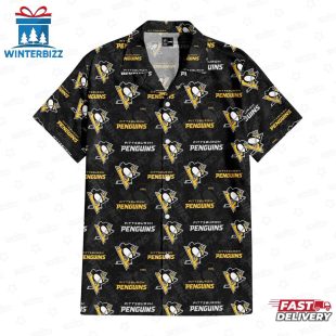 Pittsburgh Penguins Icebound Elegance Summer Hawaiian Shirt