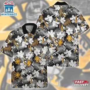 Pittsburgh Penguins Midnight Tropics Summer Hawaiian Shirt