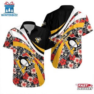 Pittsburgh Penguins Tropical Wave Summer Hawaiian Shirt