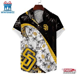 San Diego Padres Island Fusion Summer Hawaiian Shirt