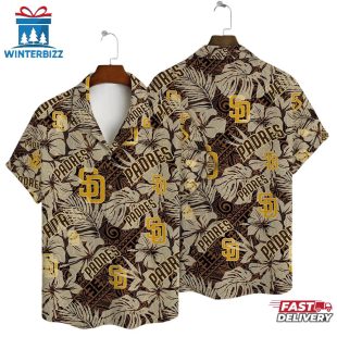 San Diego Padres Island Heritage Summer Hawaiian Shirt