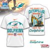 Miami Dolphins NFL Grumpy Old Caterpillar Operator 3D Shirt