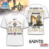 New Orleans Saints NFL Grumpy Old Caterpillar Operator 3D Shirt