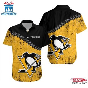 Pittsburgh Penguins Urban Edge Summer Hawaiian Shirt
