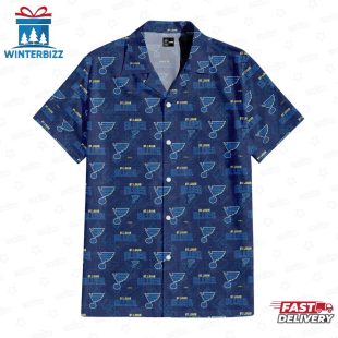 St. Louis Blues Melodic Rhythm Summer Hawaiian Shirt