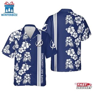 Tampa Bay Lightning Stormfront Summer Hawaiian Shirt
