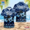 Tampa Bay Rays Coastal Clouds Summer Hawaiian Shirt