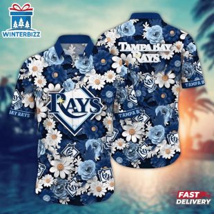 Tampa Bay Rays Floral Paradise Summer Hawaiian Shirt