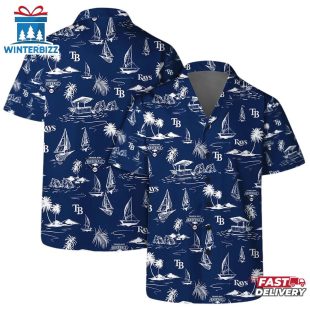 Tampa Bay Rays Nautical Escape Summer Hawaiian Shirt