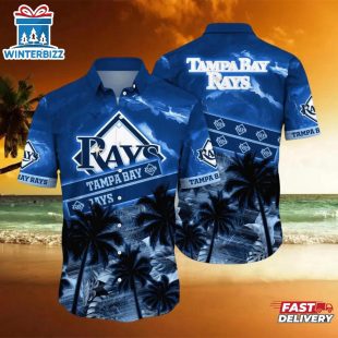 Tampa Bay Rays Ocean Sunset Summer Hawaiian Shirt